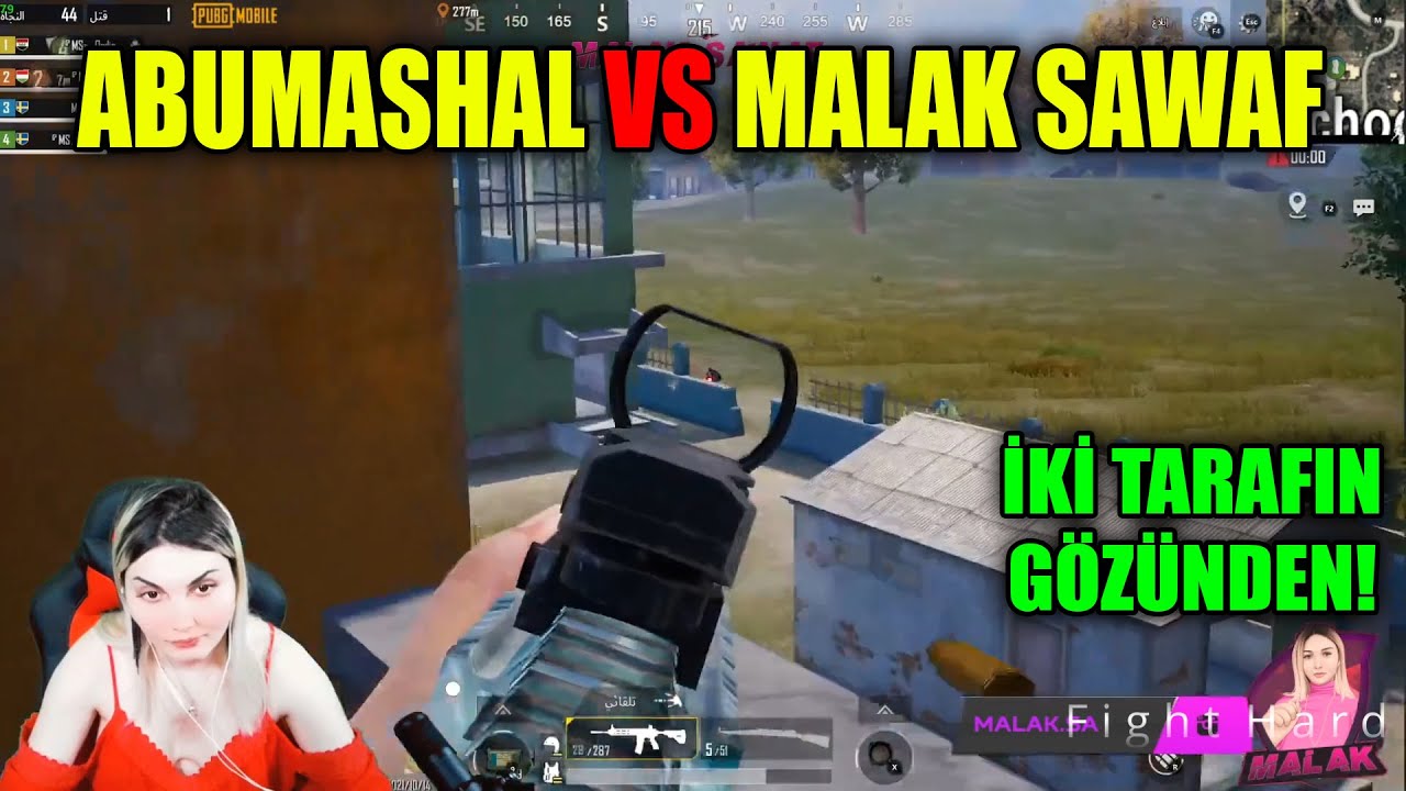 ABUMASHAL VS MALAK SAWAF Pubg Mobile