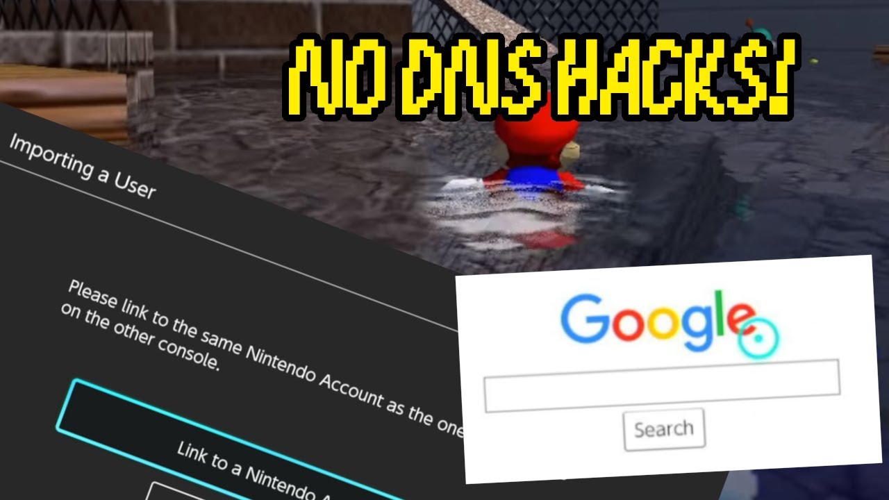 Accessing Google, without DNS hacks! [Nintendo Switch]