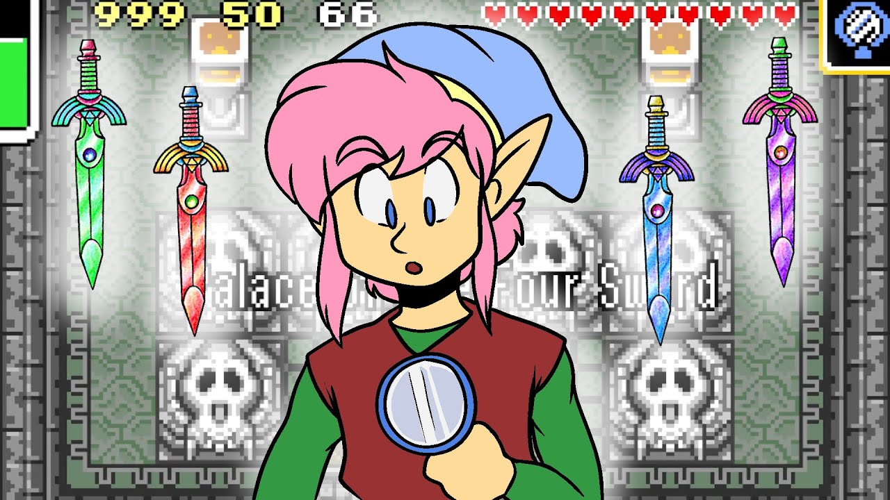Accessing the Palace of the Four Sword Early (w/ a Glitch; GBA only)