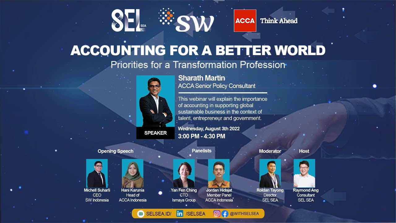Accounting for a Better World – Priorities for a Transformation Profession