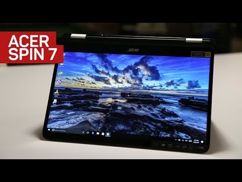 Acer Spin 7: Simple, staid and a little slow