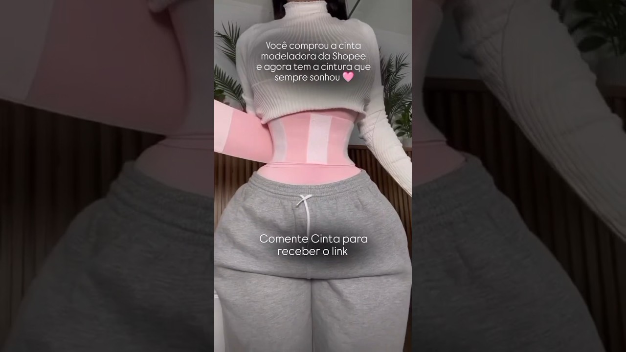 Achadinhos da Shopee/cinta modeladora/cintura fina/exercícios para afinar a cintura/como perder peso