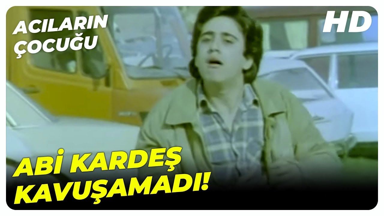 Acıların Çocuğu - Yusuf'un Kardeşi Emrah'ı Vurdu! | Küçük Emrah Eski Türk Filmi
