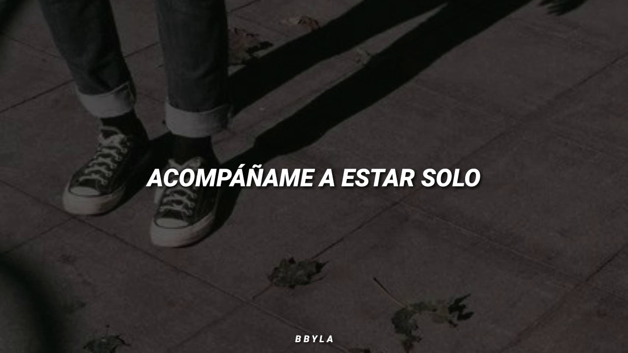 Acompáñame a estar solo - Ricardo Arjona (Letra)