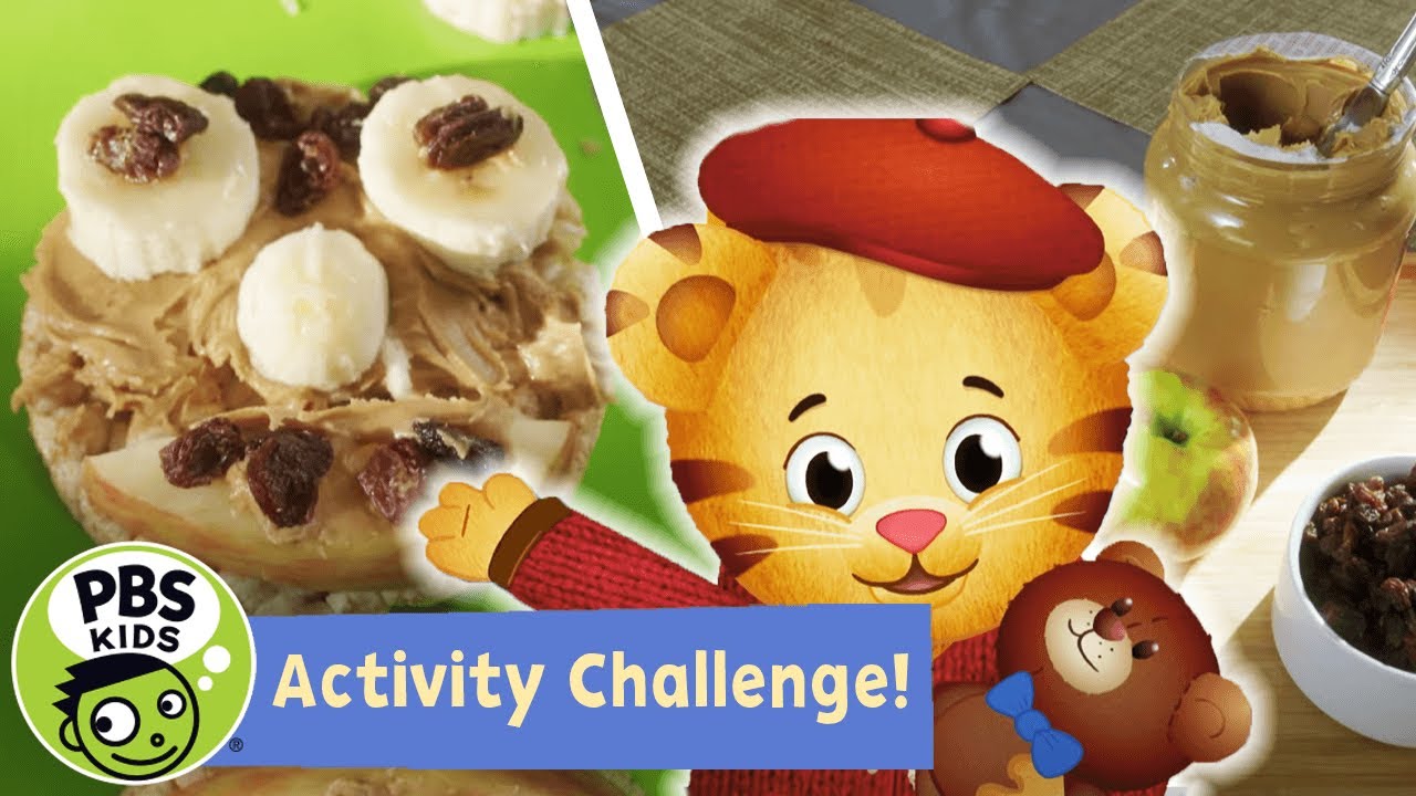 Activity Challenge! | Daniel Tiger's Snack Faces Challenge! | PBS KIDS
