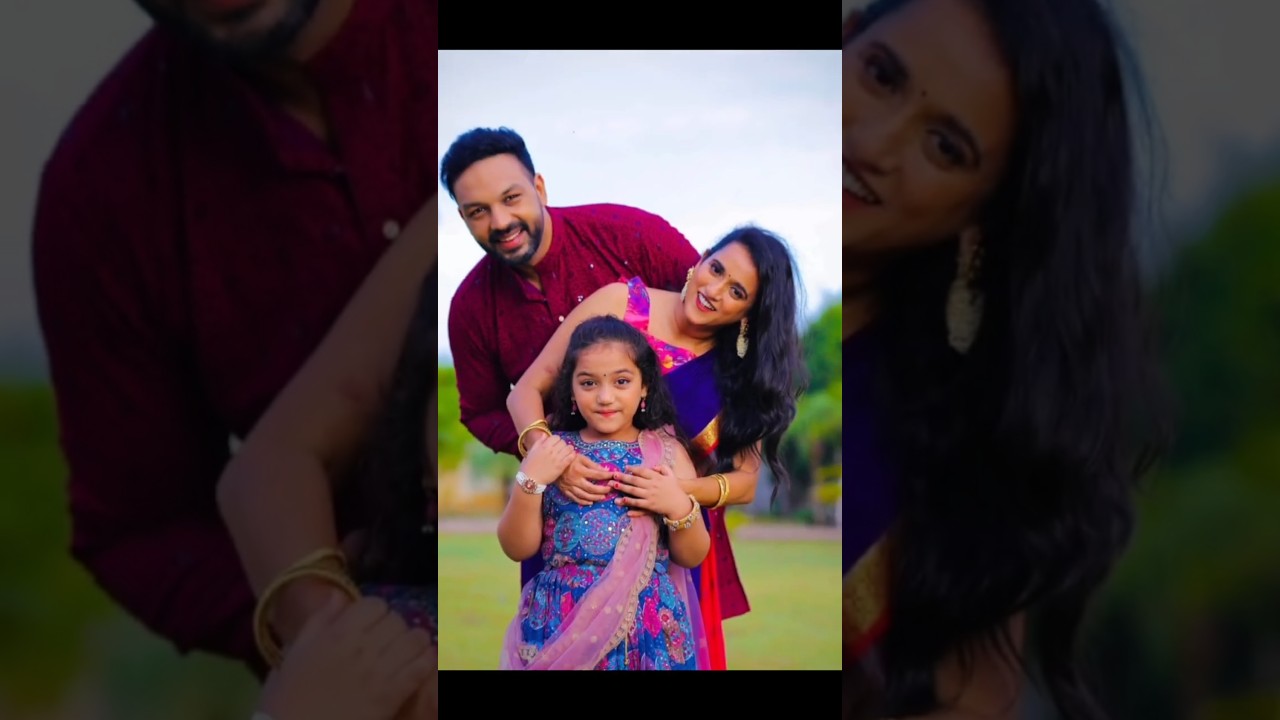 Actor Amit Bhargav With His Family Tamil New Year Celebration Clicks         💙❤️❤️