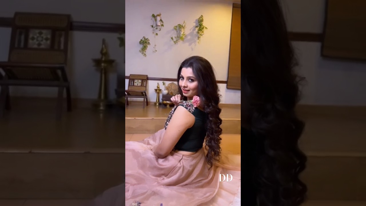 Actress Niranjana Anoop #trending #navel #beauty #tamil #telugu #malayalam #saree #love #new #movie