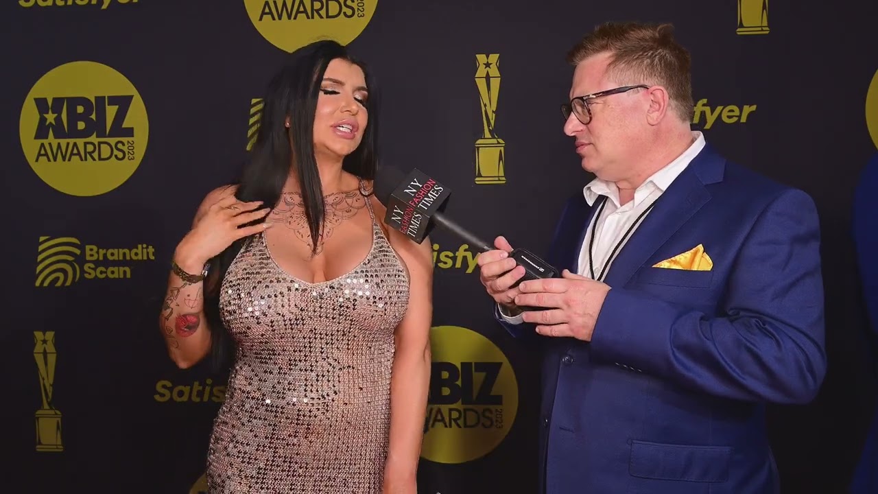 Actress Romi Rain at the Xbiz awards in Hollywood, CA