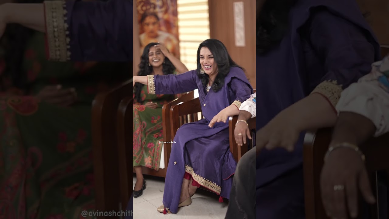 Actress Shwetha Menon At #Jangar Movie Kerala Promotions 🔥 #shwetamenon #sarathappani