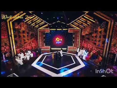 Actress Varada Hot Dance Transperant white saree🔥🔥