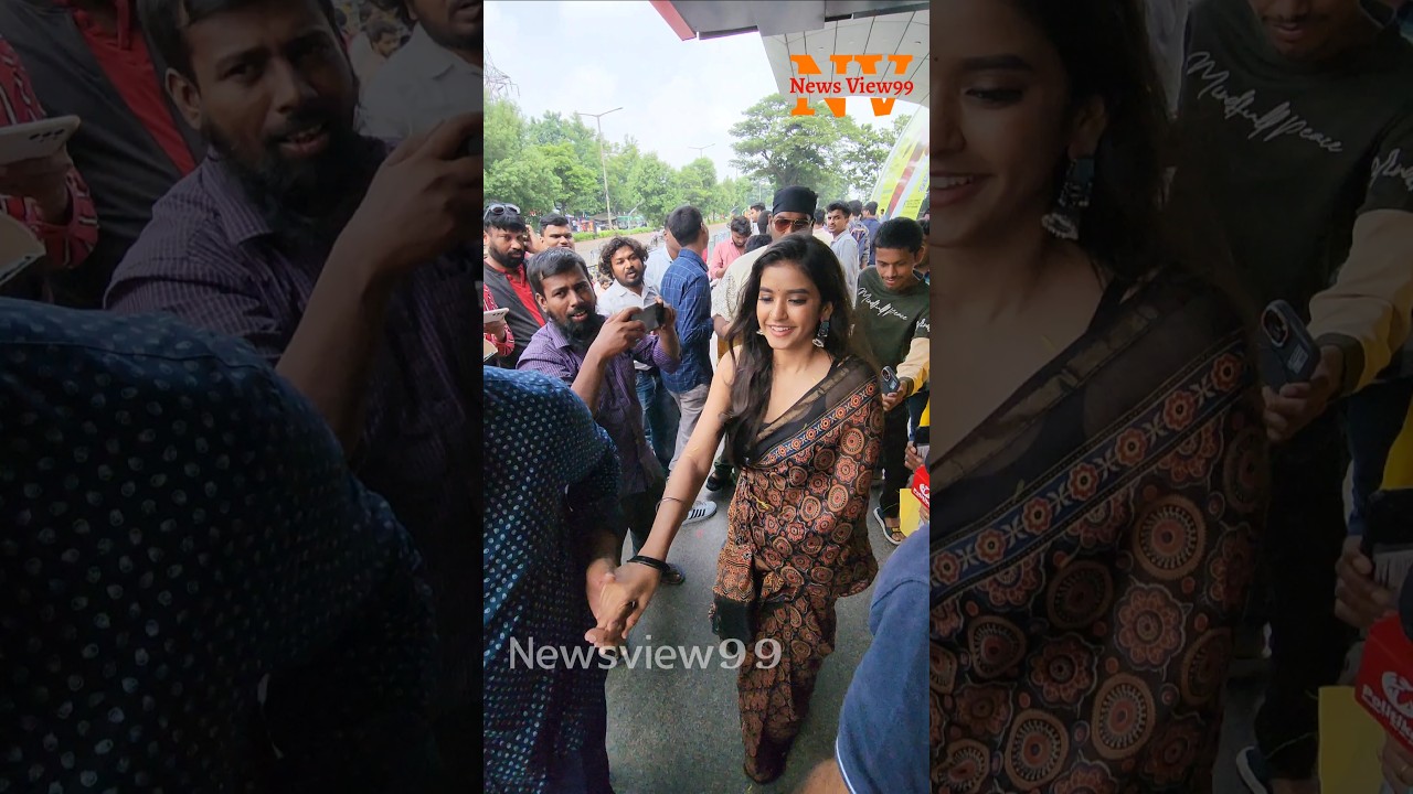 Actress Vismaya Sri at Ramnagar Bunny Movie Release at Imax