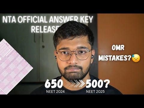 Actual score after Official Answer key, less than expected?