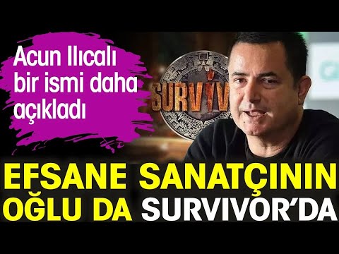 Acun Ilıcalı Bir İsmi Daha Açıkladı. Efsane Sanatçının Oğlu Da Survivor’da