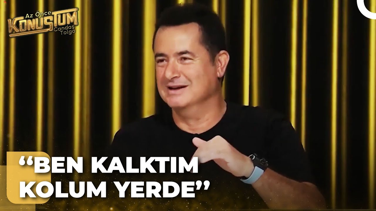 Acun Ilıcalı, Motor Kazasını Anlattı! | Candaş Tolga Işık ile Az Önce Konuştum