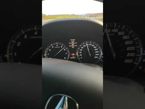 Acura TLX 2.4, 8 speed dct acceleration