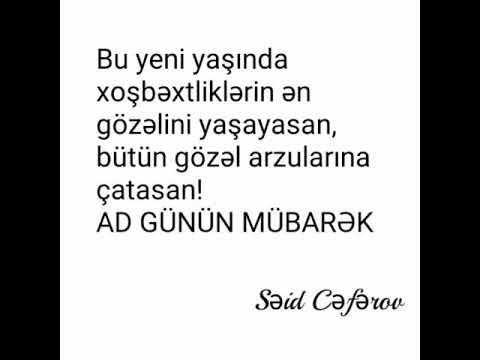AD GÜNÜ TƏBRİKLƏRİ