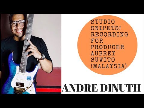 AD STUDIO SNIPETS - Recording for  Producer Aubrey Suwito (Malaysia)