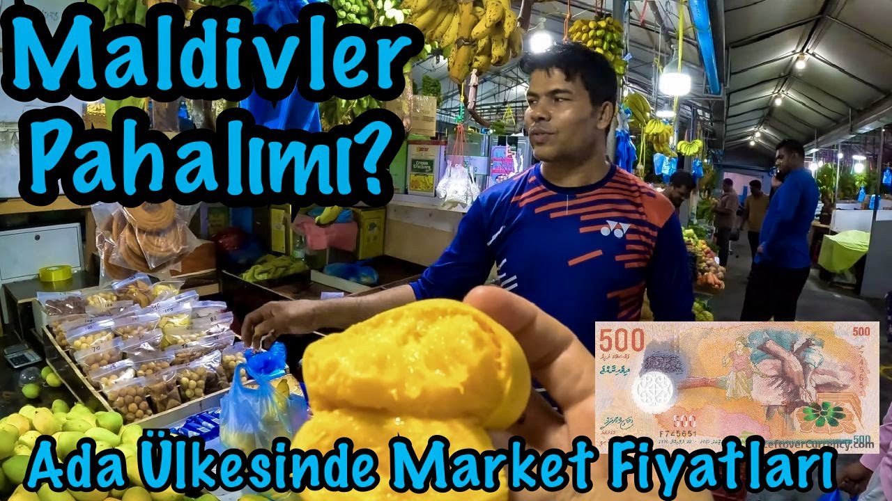 Ada Ülkesi Maldivler de Market Fiyatları - Maldivler Ucuz mu??