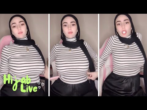 ADA YANG MENONJOL!!! bigo live hijab bikin halu