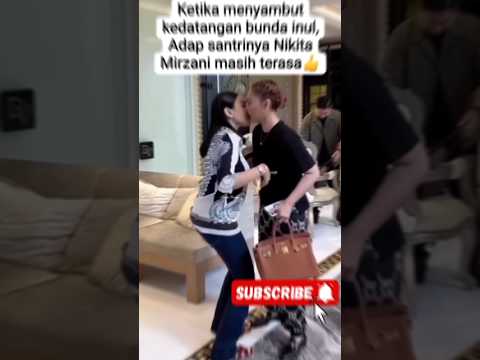 Adab Nikita Mirzani ketika bertemu orang yang lebih tua patut di acungi jempol