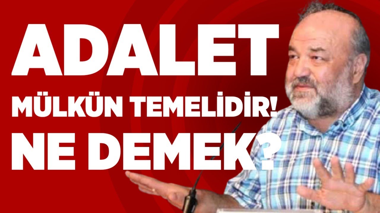 Adalet Mülkün Temelidir! Ne Demek? | İhsan Eliaçık ile Bana Dinden Bahset