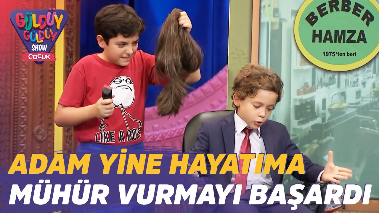 Adam Yine Hayatıma Mühür Vurmayı Başardı! | Güldüy Güldüy Show Çocuk
