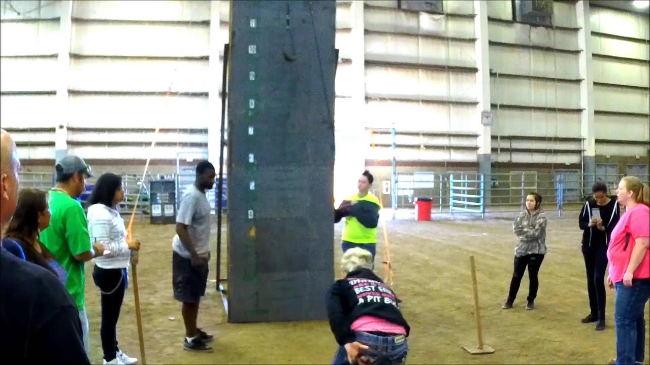 ADBA Top Dog Athletic Event - Wall Climb
