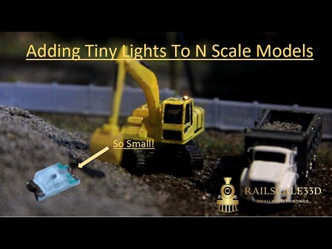 Adding Tiny Lights To N Scale Models