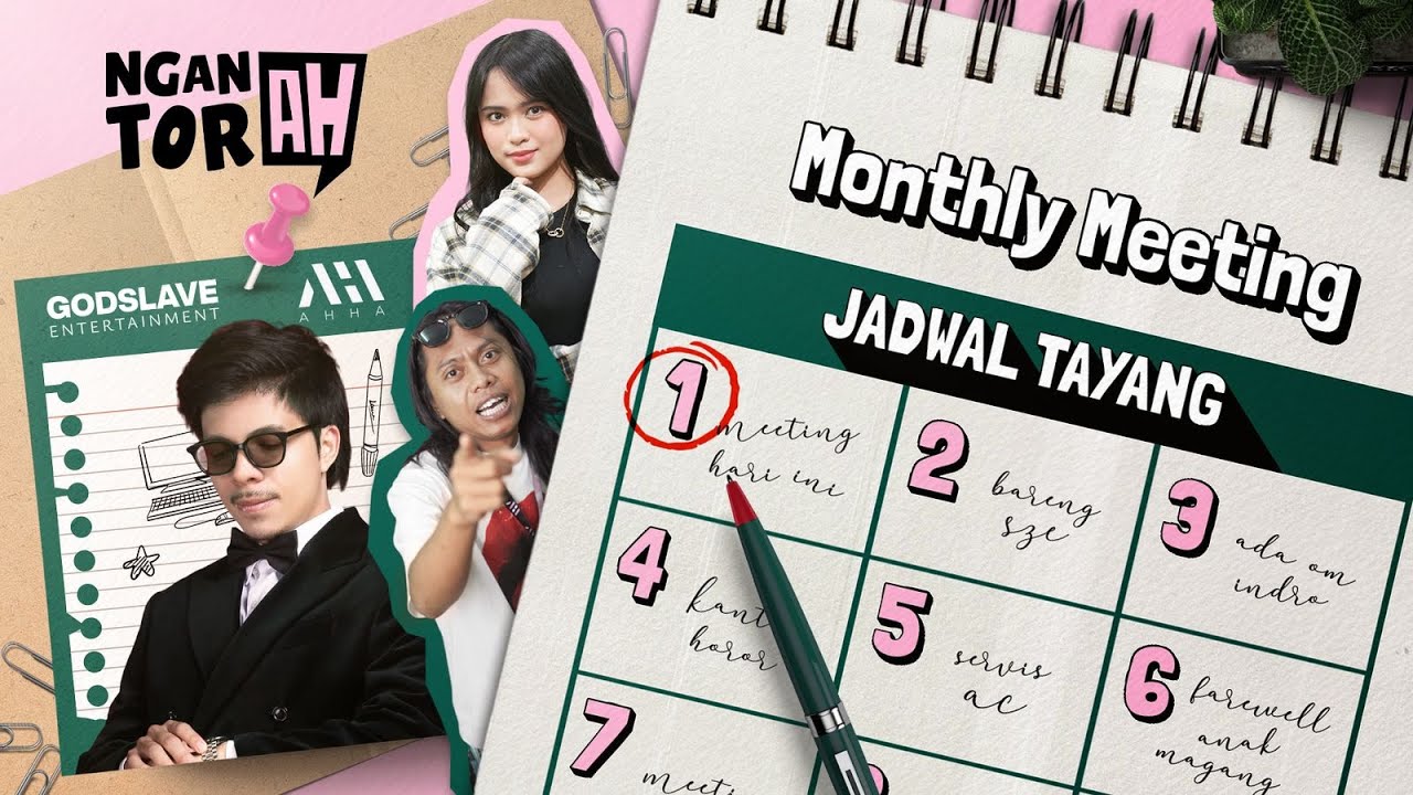 ADEL JKT48 MAGANG DI KANTOR AH? - NGANTOR AH Eps 1