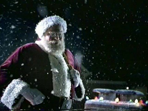 Adelphia Power Link Santa on Roof