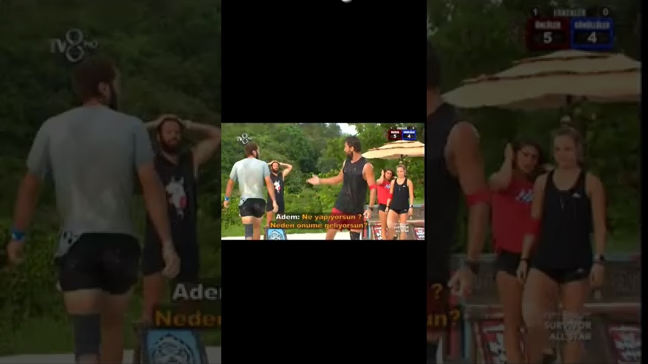 ADEM VE OGEDAY KAZANAN ADEM#shorts #survivor #survivor2022 #short #survivortürkiye #survivorallstar
