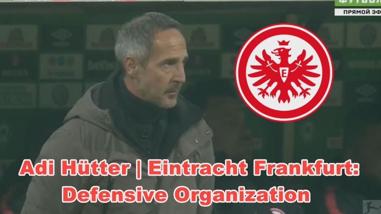 Adi Hütter | Eintracht Frankfurt | Defensive Organization