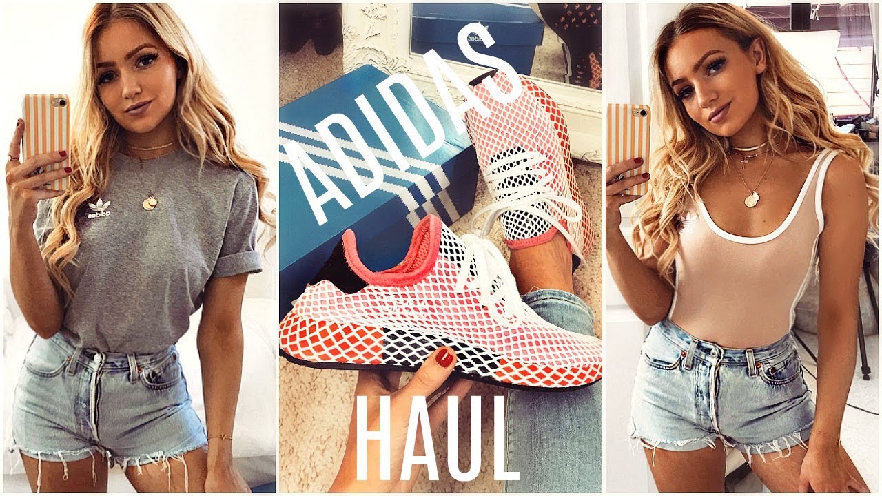 ADIDAS TRY ON HAUL 2018 ⚡️