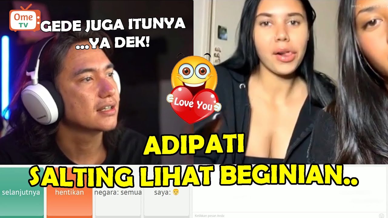 ADIPATI DOLKEN OME TV GAK KUAT LIHATIN CEWEK CANTIK BULE MONTOK INI..