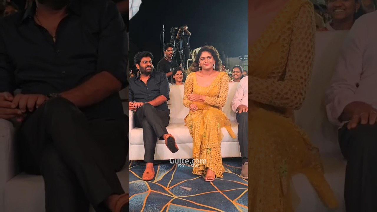 #AditiShankar 💛 Grooving to Oo Vennela from #Bhairavam | Gulte