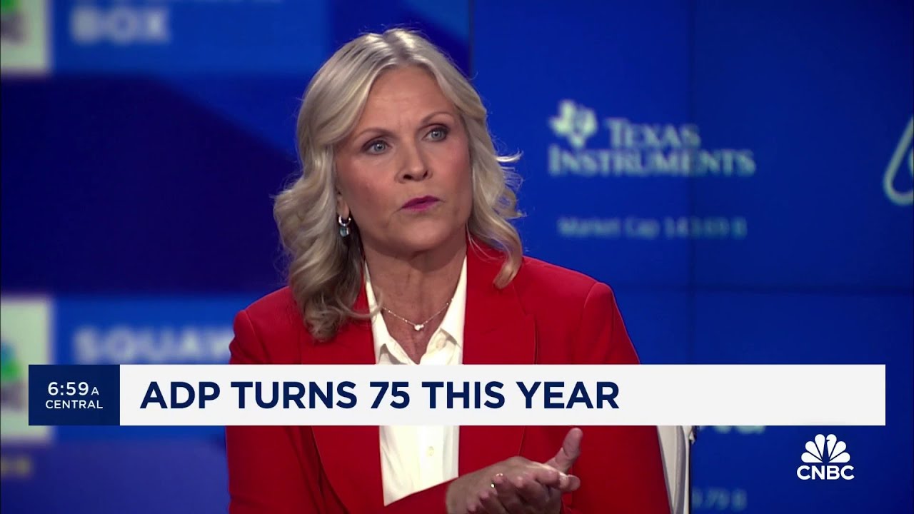 ADP CEO Maria Black on the state of labor market, AI impact and future of work