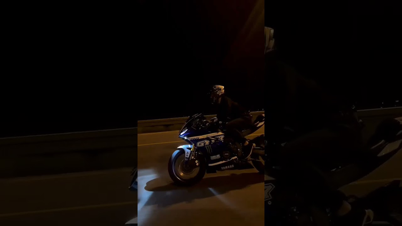 Adrenaline night🌑yamaha yzf r6🏍💙#yamaha #yamahar6#r1#like#r6 #moto#bike#motorcycle #motor#viral#vlog