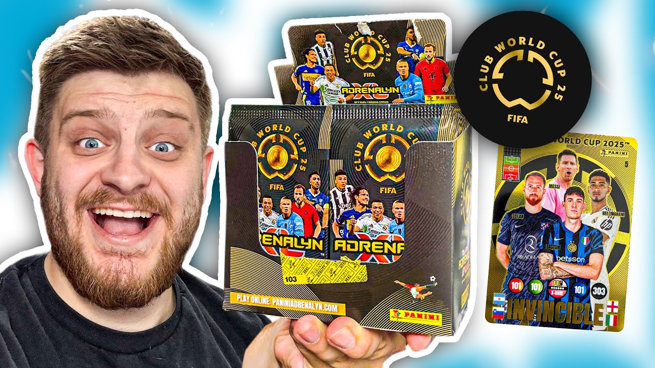 ADRENALYN XL CLUB WORLD CUP 2025 BOX BREAK! (50 Packs!)