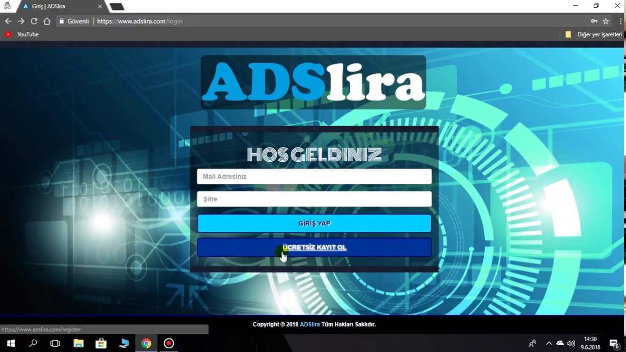 ADSlira ile İnternetten  Para Kazanmak (%100 Garantili)