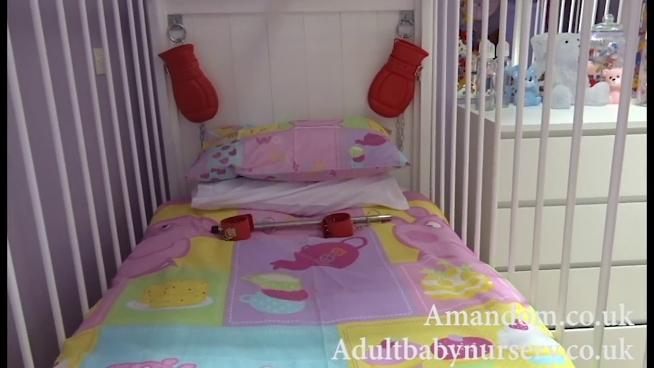 Adult baby lockable cot tour