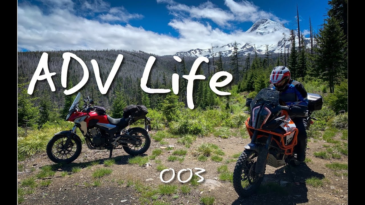ADV Life on the 2019 Honda CB500X around Mt Hood | Oregon Motorcycle 2020 #advlife #CB500X