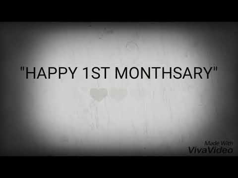 Advanced Happy 1st MONTHSARY Babe 