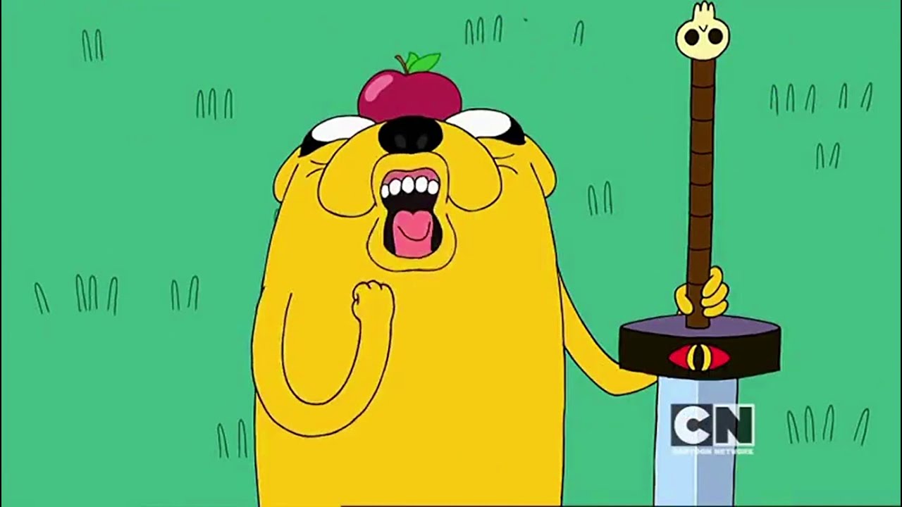 Adventure Time - Jake screams 
