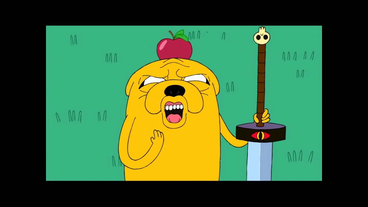 Adventure Time - Jake screams 