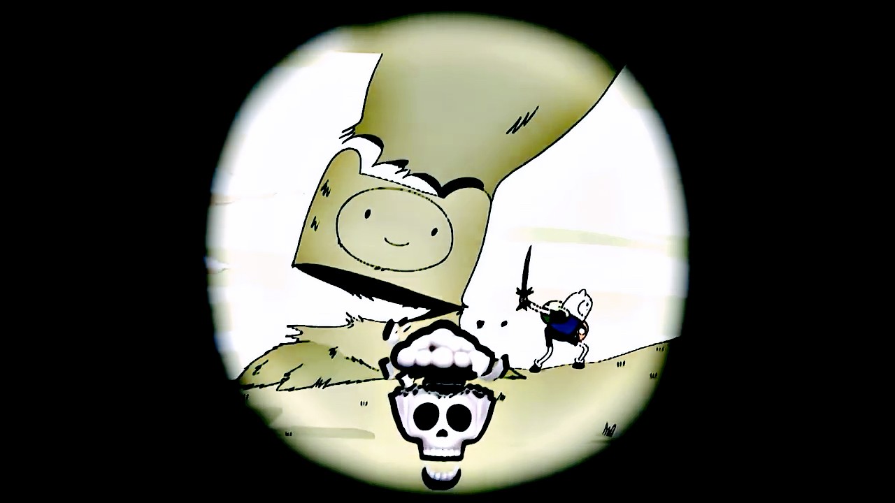 Adventure Time Edit | Finn's Grass Sword 🌿💀 #shorts (Remastered)