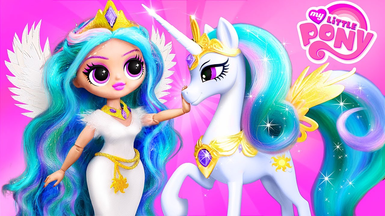 Adventures of Princess Celestia / 32 Unicorn DIYs for LOL OMG