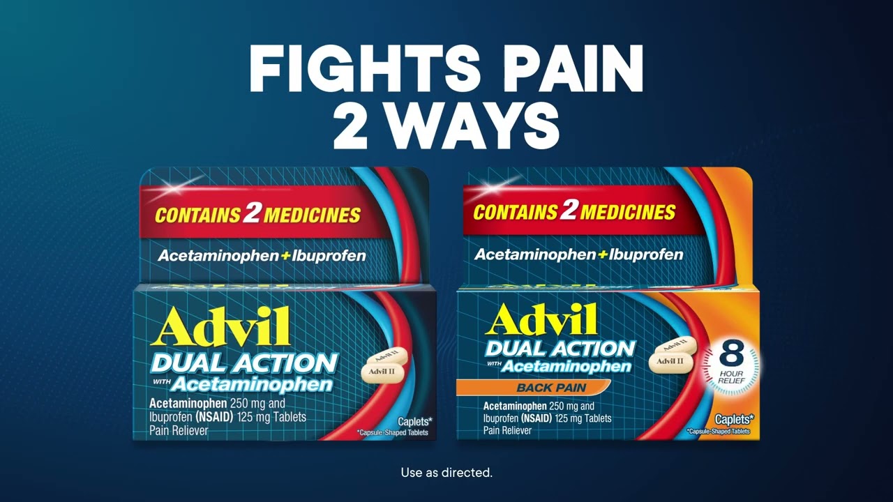 Advil Dual Action | Send Pain Packing