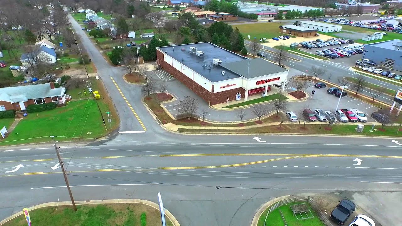 Aerial Tour - CVS Pharmacy - Frederickburg, VA Drone