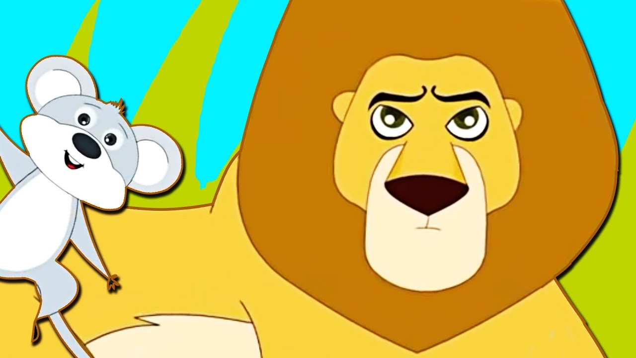 Aesop's Fables | The Lion And The Mouse | HooplaKidz