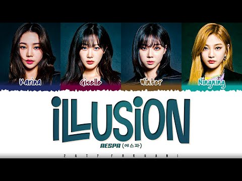 aespa (에스파) - 'ILLUSION' (도깨비불) Lyrics [Color Coded_Han_Rom_Eng]